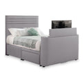 Ryton 2 Drawer Faux Linen TV Bed from Roseland