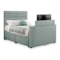 Ryton 4 Drawer Faux Linen TV Bed from Roseland