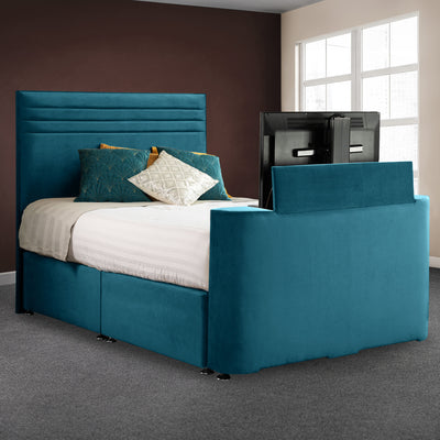 Ryton Velvet TV Bed