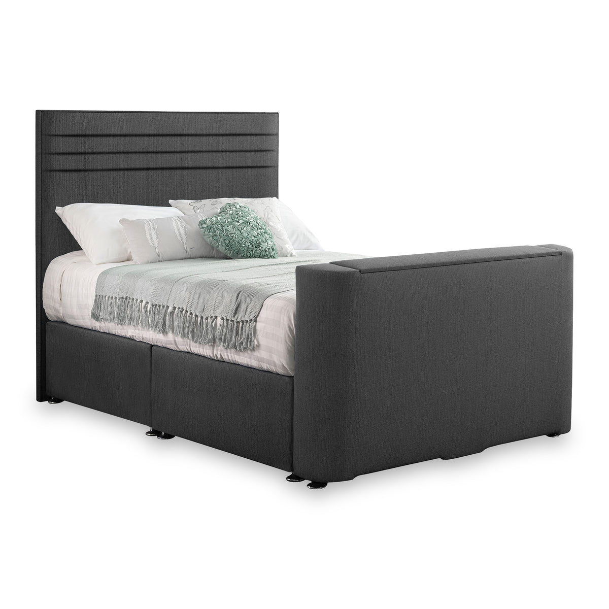 Ryton Faux Linen TV Bed from Roseland