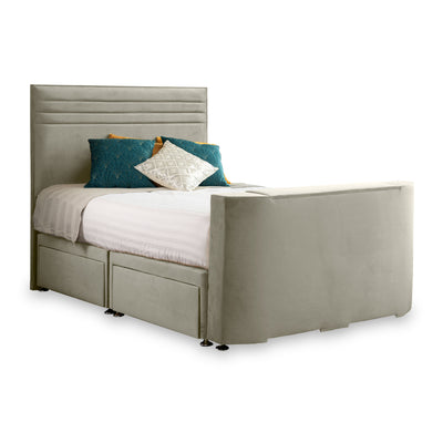 Ryton Velvet 4 Drawer TV Bed