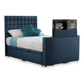 Bridgeford Ottoman Faux Linen TV Bed from Roseland Furniture