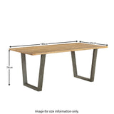 Urban Elegance Dining Table from Roseland Furniture