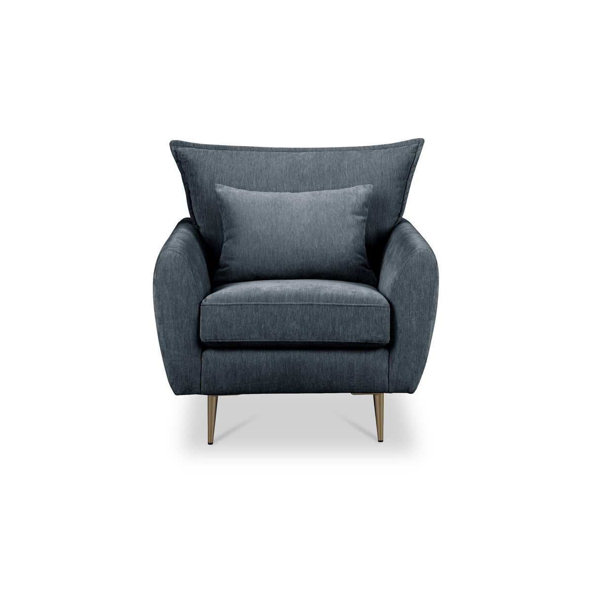 Evelyn Charcoal Grey Armchair from Roseland Furniture