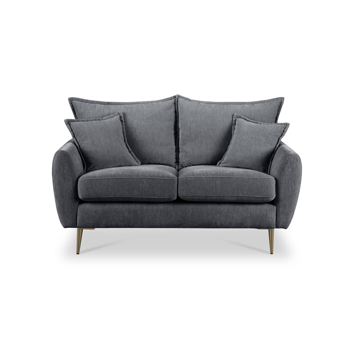 Evelyn Charcoal Grey 2 Seater Sofa from Roseland Furniture