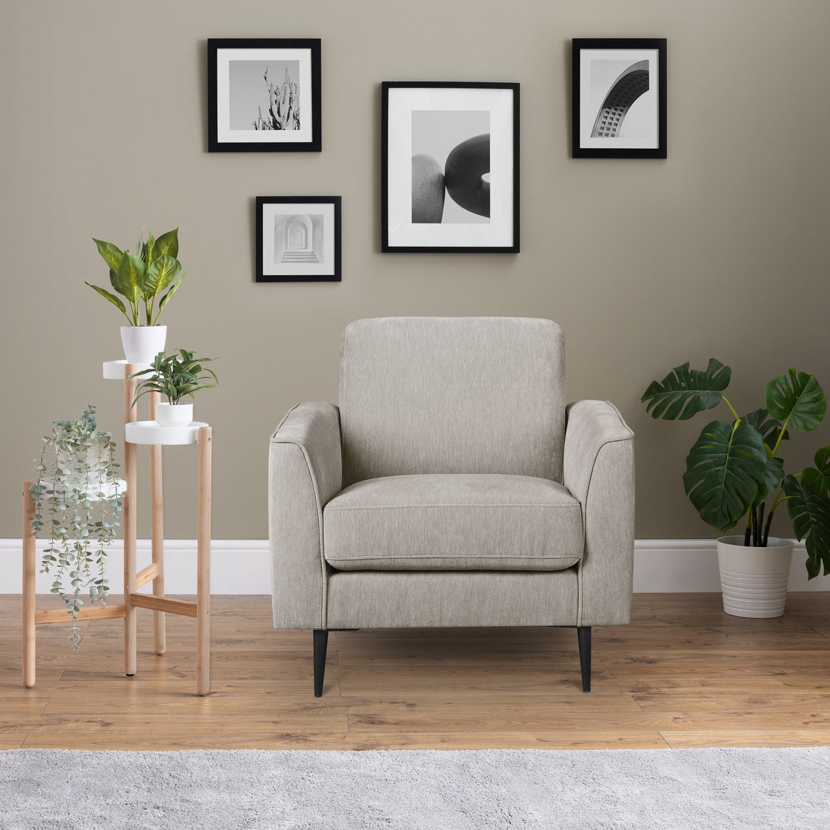 Esme Mink Armchair for living room