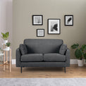 Esme Charcoal Grey 2 Seater Sofa for living room