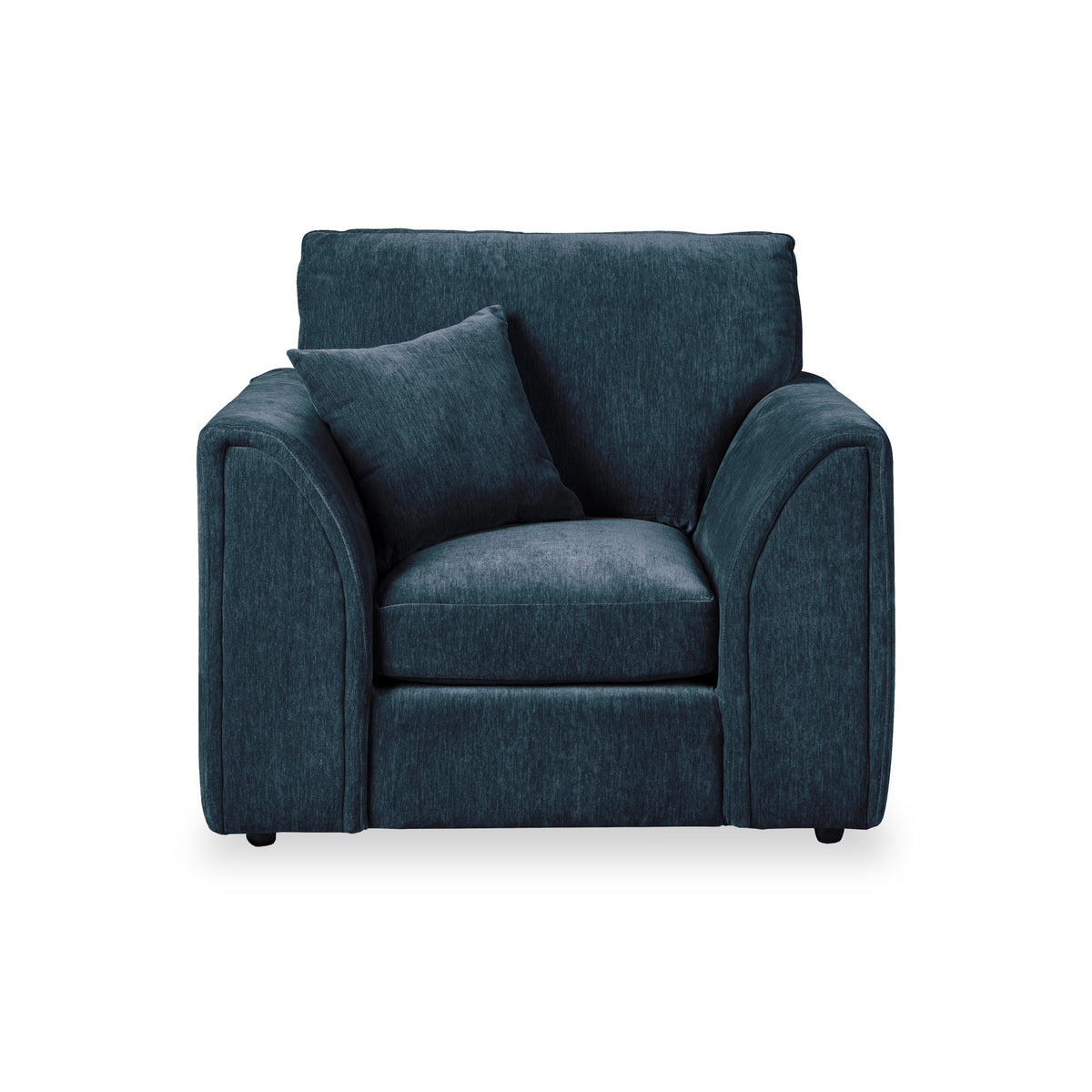 Dunford Navy Blue Armchair from Roseland Furniture