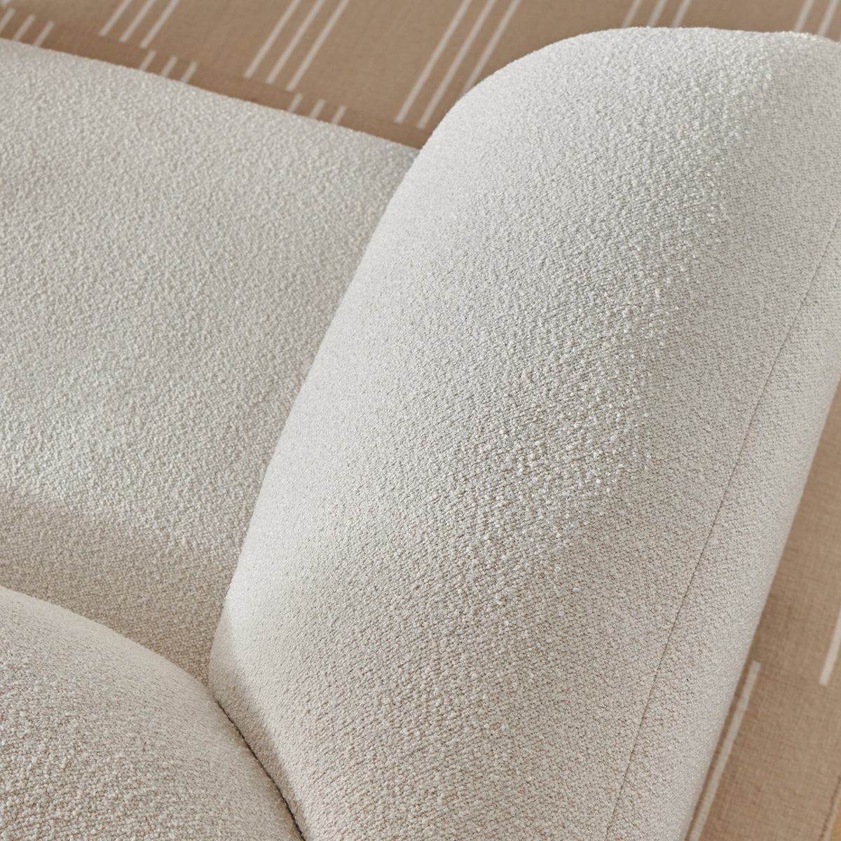 Carmel Boucle 2 Seater Sofa from Roseland Furniture