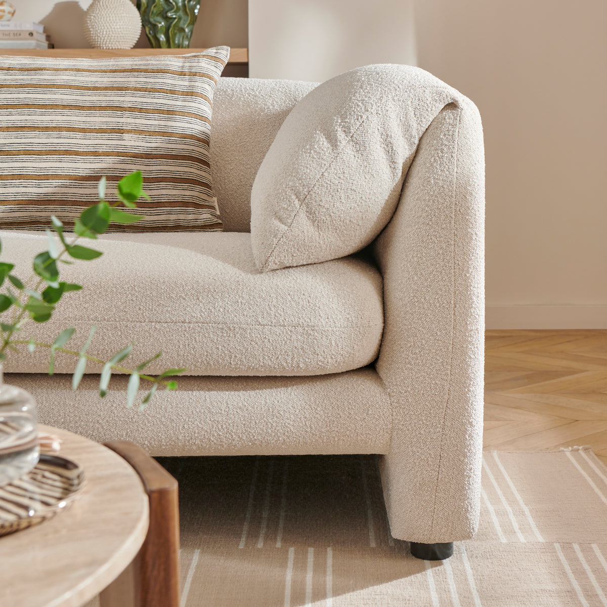 Carmel Boucle 2 Seater Sofa from Roseland Furniture