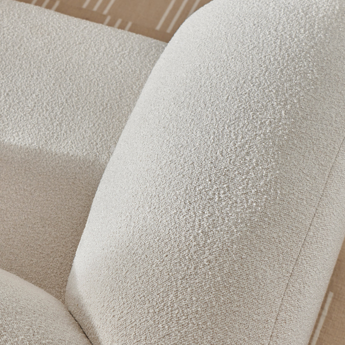 Carmel Boucle 3 Seater Sofa from Roseland Furniture