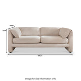 Carmel Boucle 3 Seater Sofa from Roseland Furniture