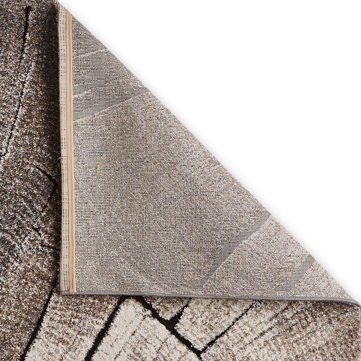 Woodland Tree Patterned Rectangular Rug for Living Room or Bedroom ...