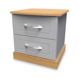 Wickham-2-drawer-bedside-table-in-grey-ash from Roseland Furniture