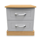 Wickham-2-drawer-bedside-table-in-grey-ash from Roseland Furniture