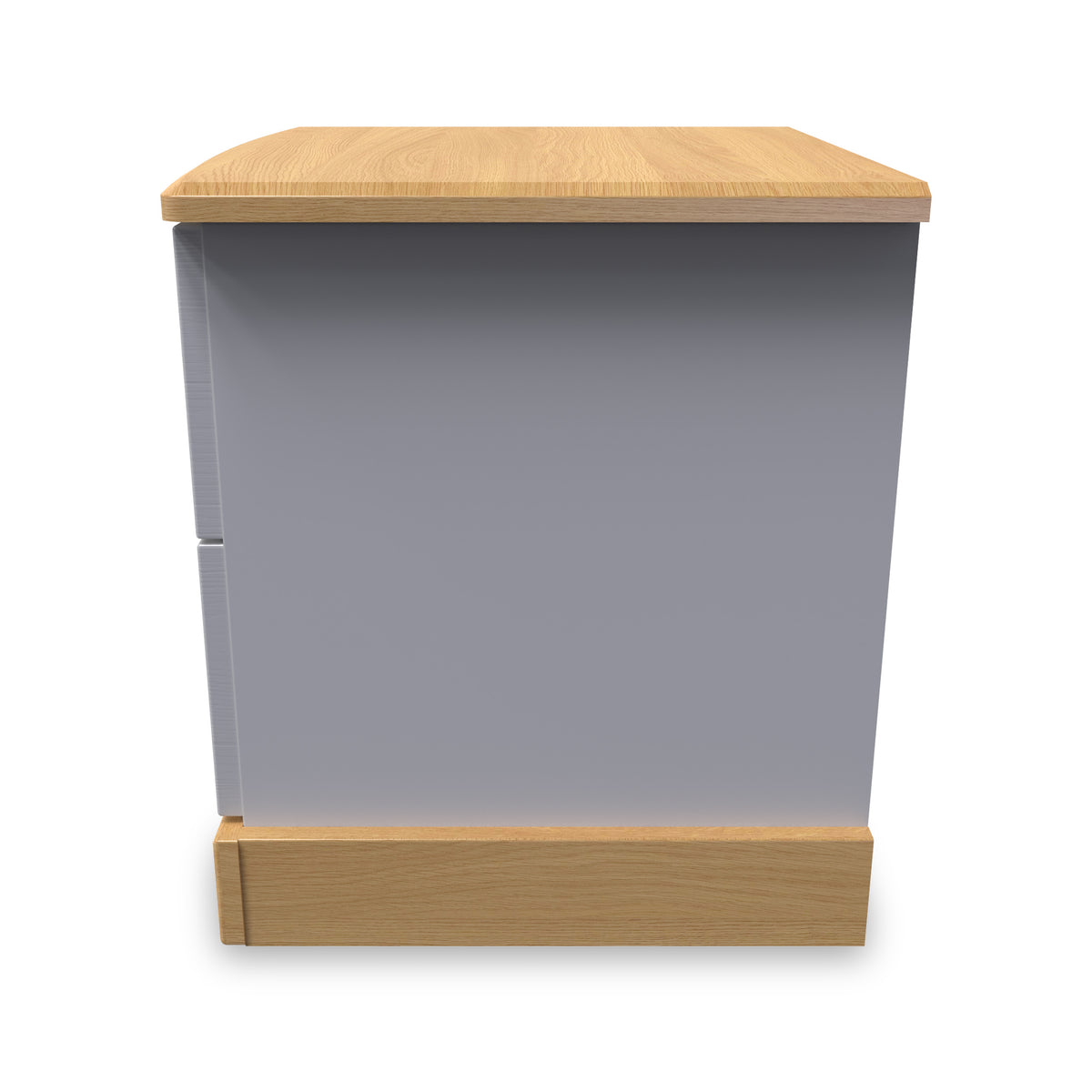 Wickham-2-drawer-bedside-table-in-grey-ash from Roseland Furniture
