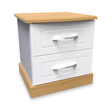 Wickham-2-drawer-bedside-table-in-white-ash from Roseland Furniture