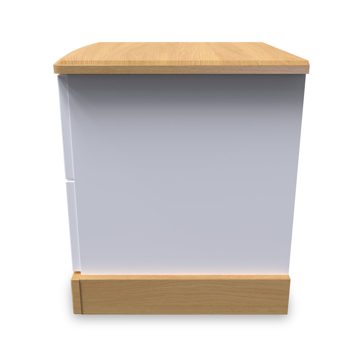 Wickham-2-drawer-bedside-table-in-white-ash from Roseland Furniture