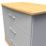 Wickham-3-drawer-chest-in-grey-ash from Roseland Furniture