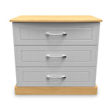 Wickham-3-drawer-chest-in-grey-ash from Roseland Furniture