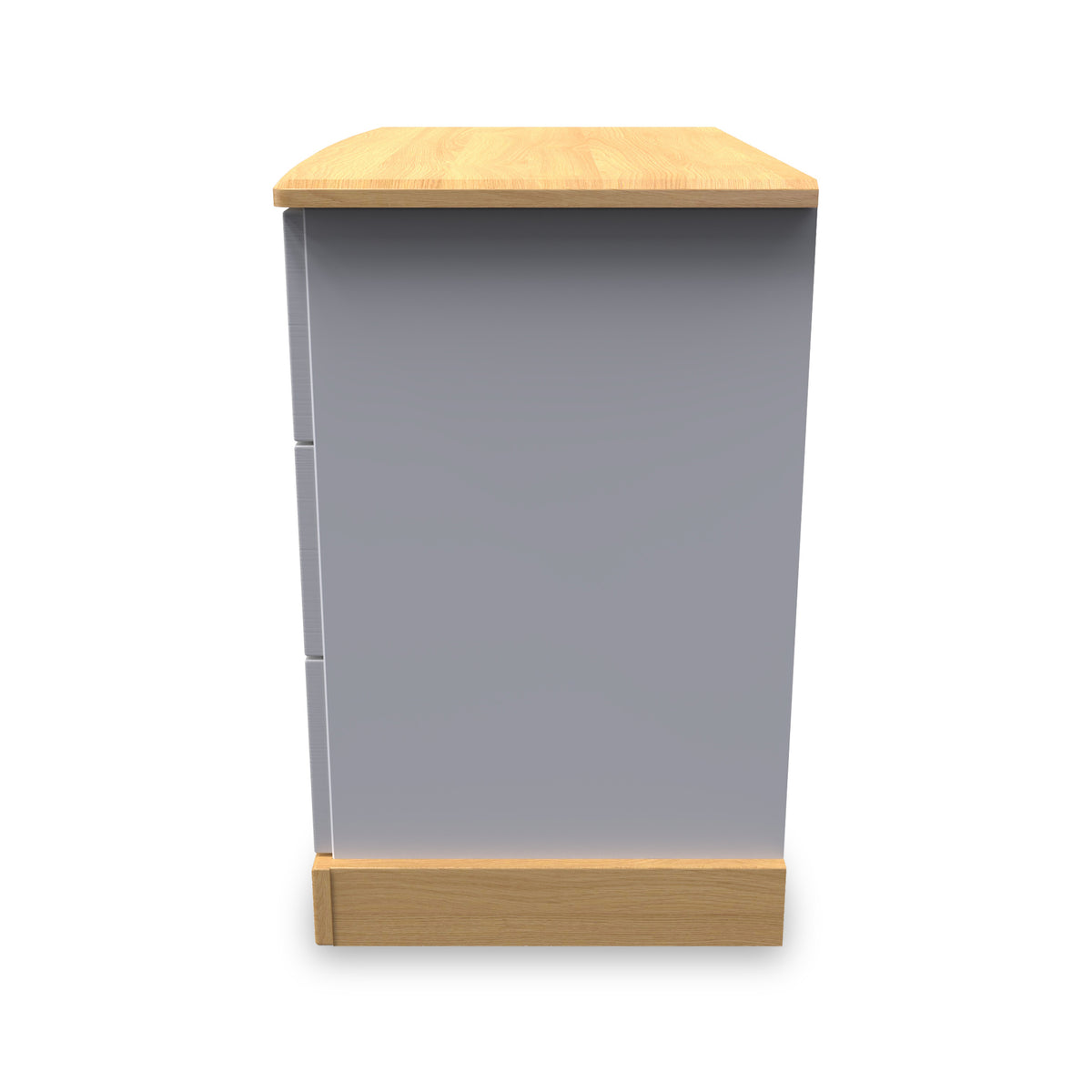 Wickham-3-drawer-chest-in-grey-ash from Roseland Furniture
