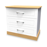 Wickham-3-drawer-chest-in-white-ash from Roseland Furniture