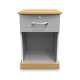 Wickham-open-door-bedside-table-wlock-grey-ash from Roseland Furniture