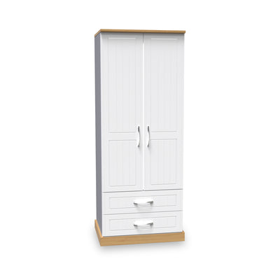 Wickham Tall 2 Drawer Wardrobe