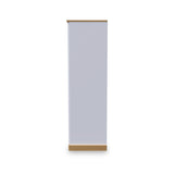 Wickham-tall-2-drawer-wardrobe-in-white-ash from Roseland Furniture