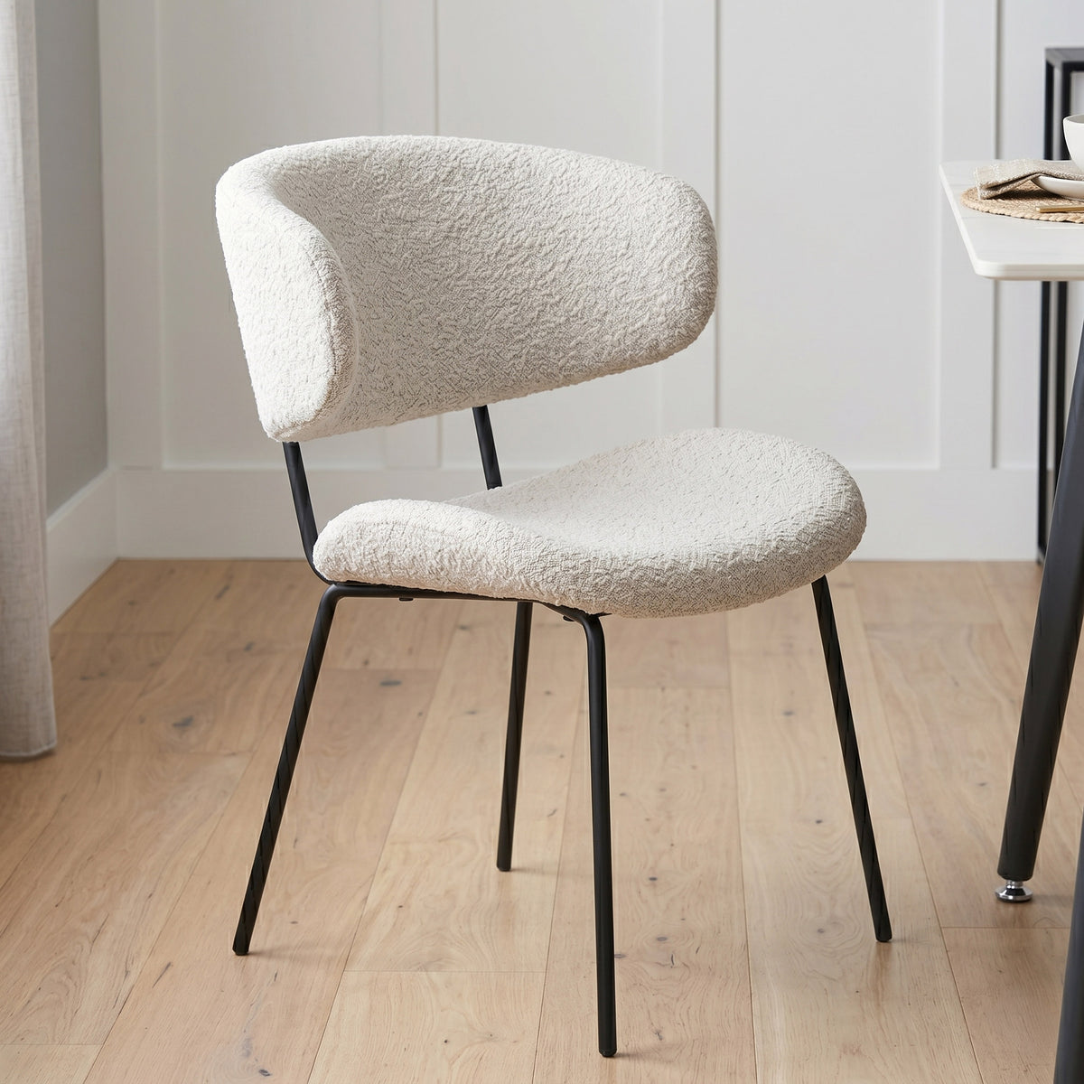 Monte Carlo Linen Dining Chair from Roseland Furniture