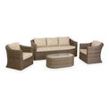 Maze Winchester 3 Seat Rattan Sofa Set from Roseland Furniture