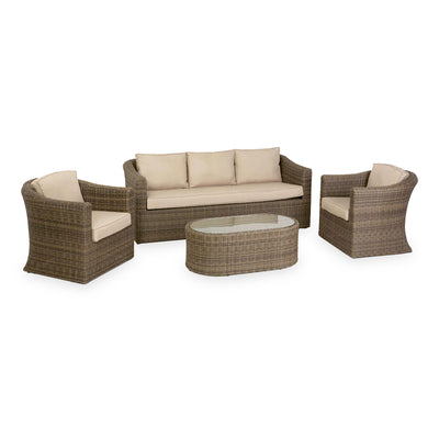 Maze Winchester 3 Seat Rattan Sofa Set