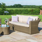 Maze Winchester 3 Seat Outdoor Rattan Sofa Set