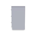 Bellamy Grey Ash 3 Drawer Bedside Table Cabinet