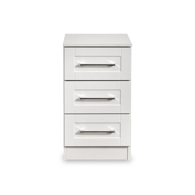 Bellamy 3 Drawer Bedside Table