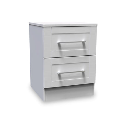 Bellamy 2 Drawer Bedside Table