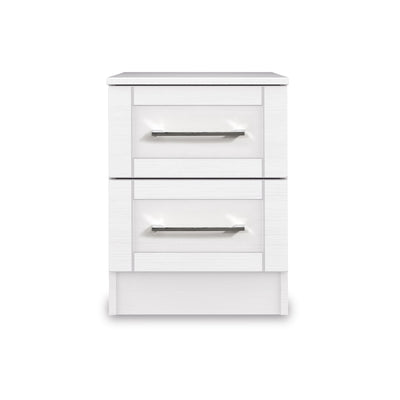 Bellamy 2 Drawer Bedside Table