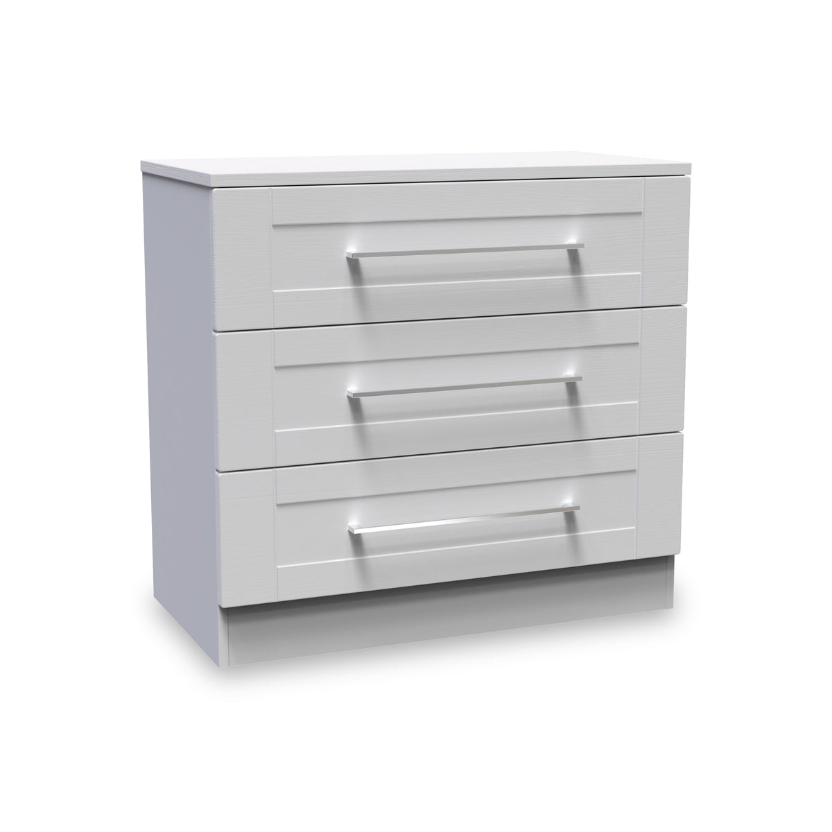 Bellamy Grey Ash 3 Drawer Storage Chest from Roseland
