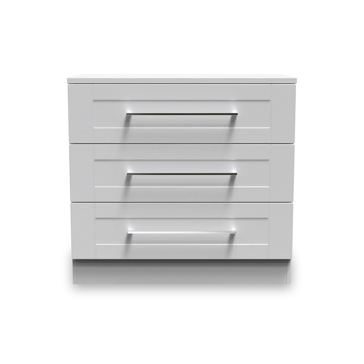 Bellamy Grey Ash 3 Drawer Storage Chest from Roseland