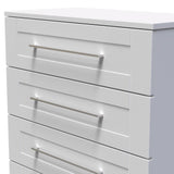 Bellamy Grey Ash 5 Drawer Chest from Roseland Furniture