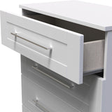 Bellamy Grey Ash 5 Drawer Chest from Roseland Furniture