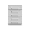 Bellamy Grey Ash 5 Drawer Chest from Roseland Furniture