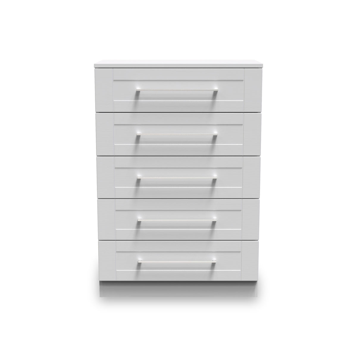 Bellamy Grey Ash 5 Drawer Chest from Roseland Furniture