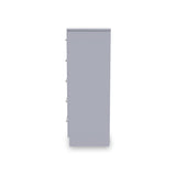 Bellamy Grey Ash 5 Drawer Chest from Roseland Furniture