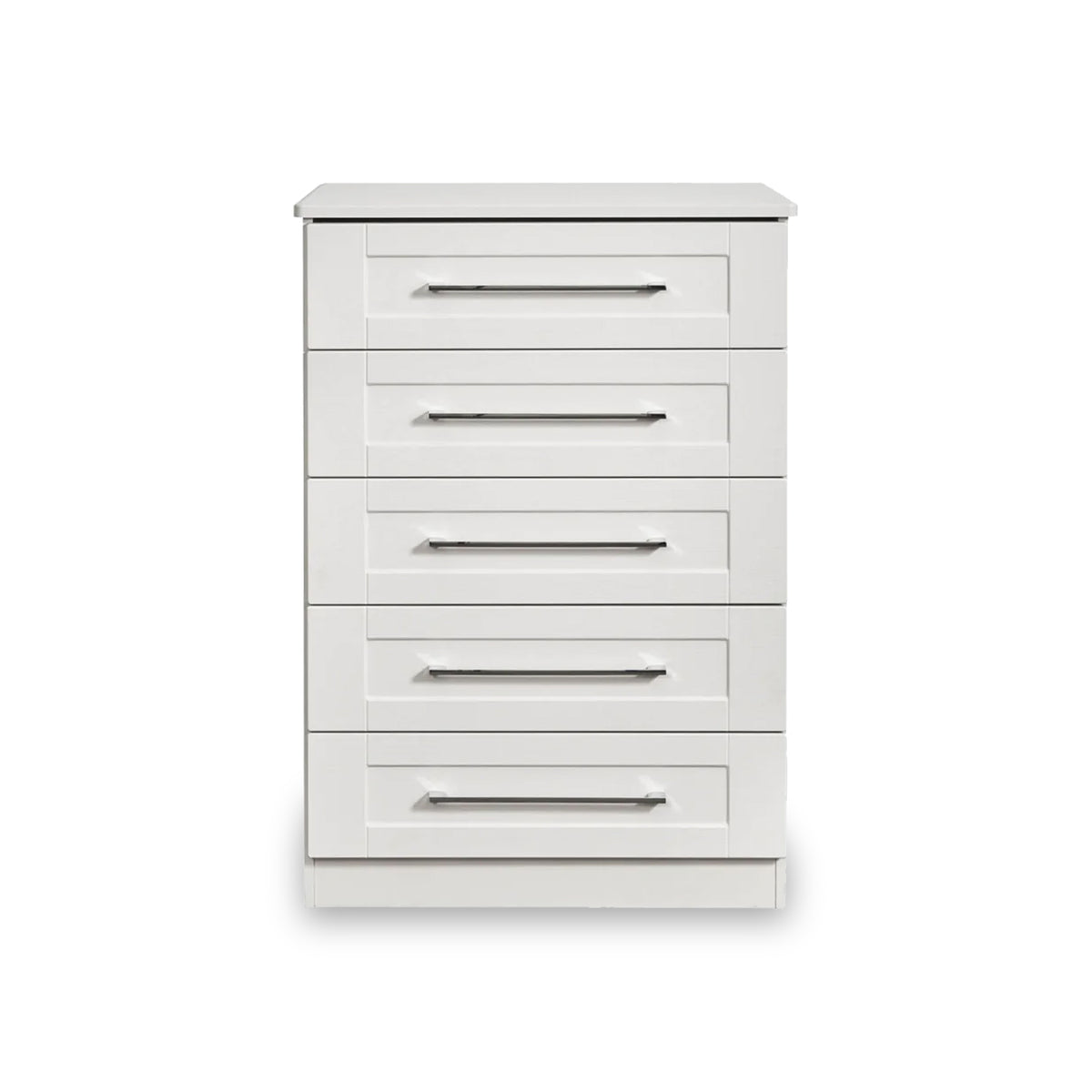 Bellamy White 5 Drawer Storage Chest from Roseland