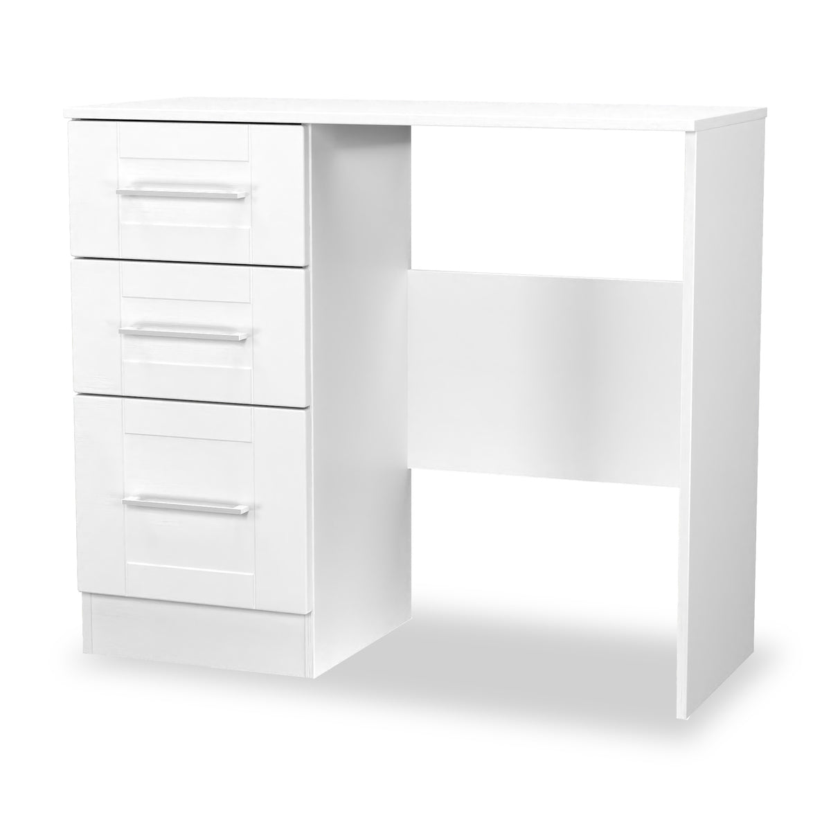 Bellamy White 3 Drawer Dressing Table from Roseland Furniture
