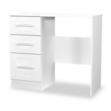Bellamy White 3 Drawer Dressing Table from Roseland Furniture