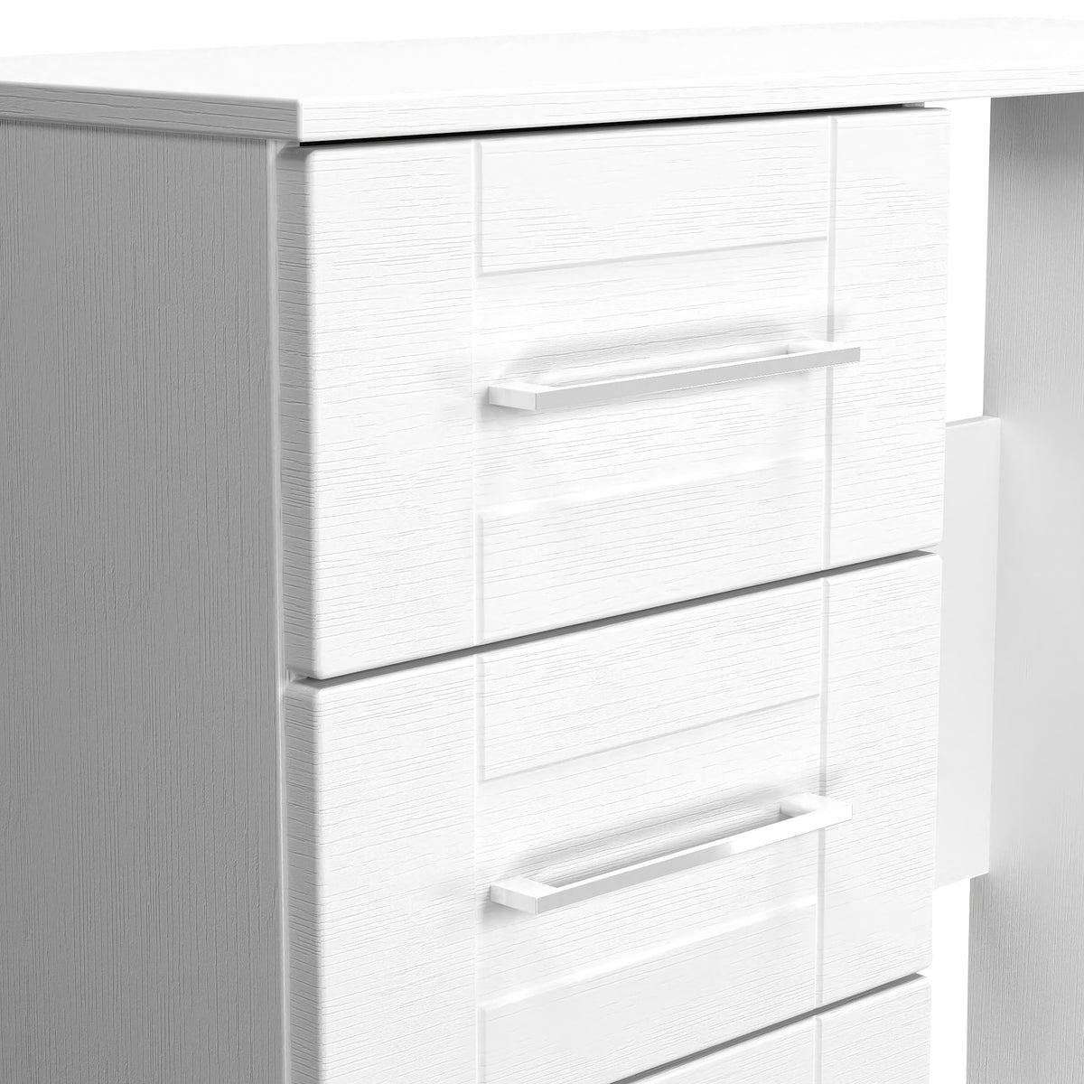Bellamy White 3 Drawer Dressing Table from Roseland Furniture