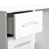 Bellamy White 3 Drawer Dressing Table from Roseland Furniture
