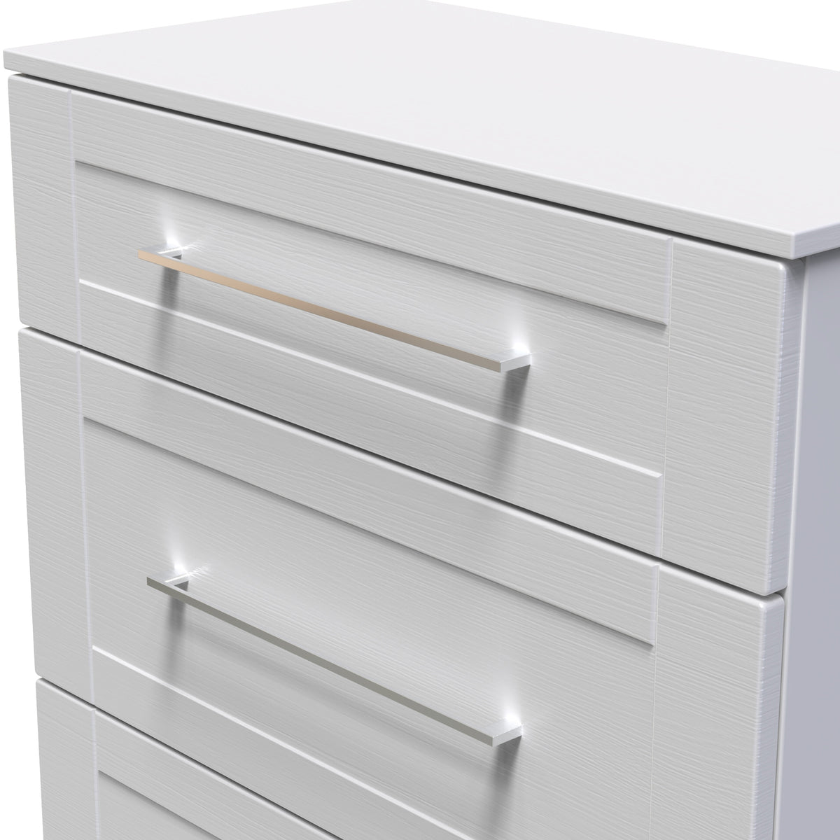 Bellamy Grey 3 Drawer Deep Chest from Roseland